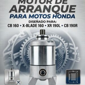 Motor de arranque de motos Honda